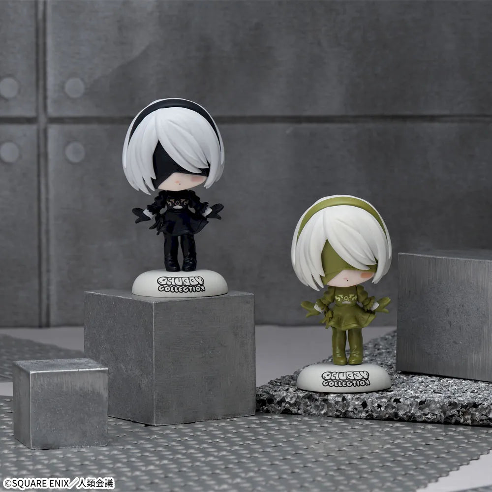 Sega Prize NieR:Automata Ver1.1a 2B CHUBBY COLLECTION Figure main product photo