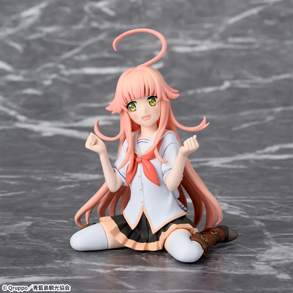 Sega Prize Nukitashi The Animation Hinami Watarai School Uniform Ver. Chokonose Premium Figure alternate product photo 2