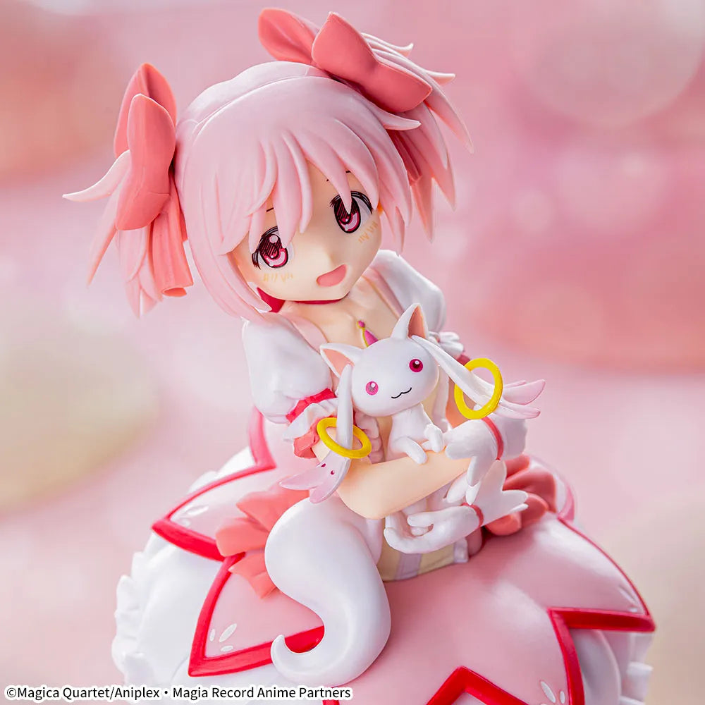 Sega Prize Puella Magi Madoka Magica Side Story: Magia Record Madoka Kaname with Kyubey Super Premium Figure alternate product photo 4