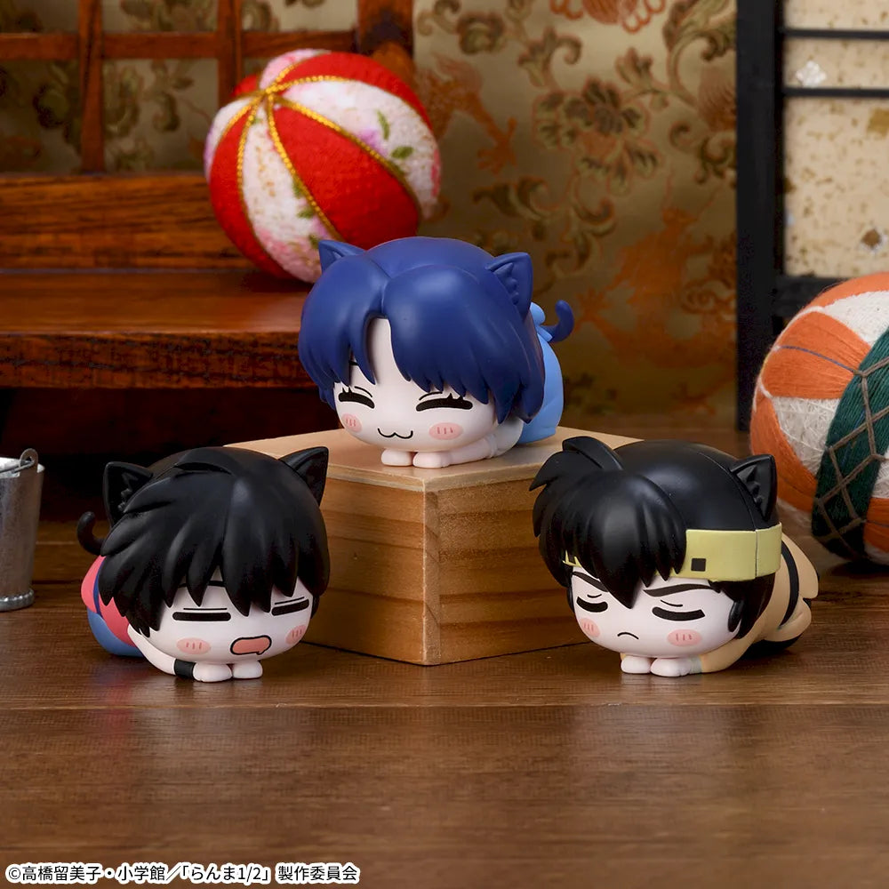 Sega Prize Ranma 1/2 Ranma Saotome (Male) & Akane Tendo & Ryoga Hibiki Ohiruneko Figure main product photo