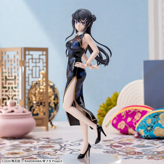 Sega Prize Rascal Does Not Dream Mai Sakurajima China Dress Ver. XStellar Figure main product photo