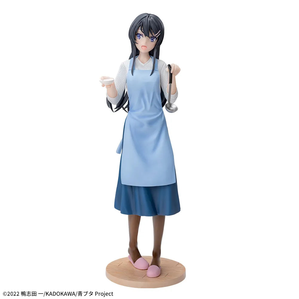 Sega Prize Rascal Does Not Dream of Bunny Girl Senpai Mai Sakurajima Apron Ver. Luminasta Figure alternate product photo 6