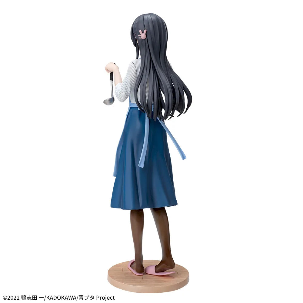 Sega Prize Rascal Does Not Dream of Bunny Girl Senpai Mai Sakurajima Apron Ver. Luminasta Figure alternate product photo 7