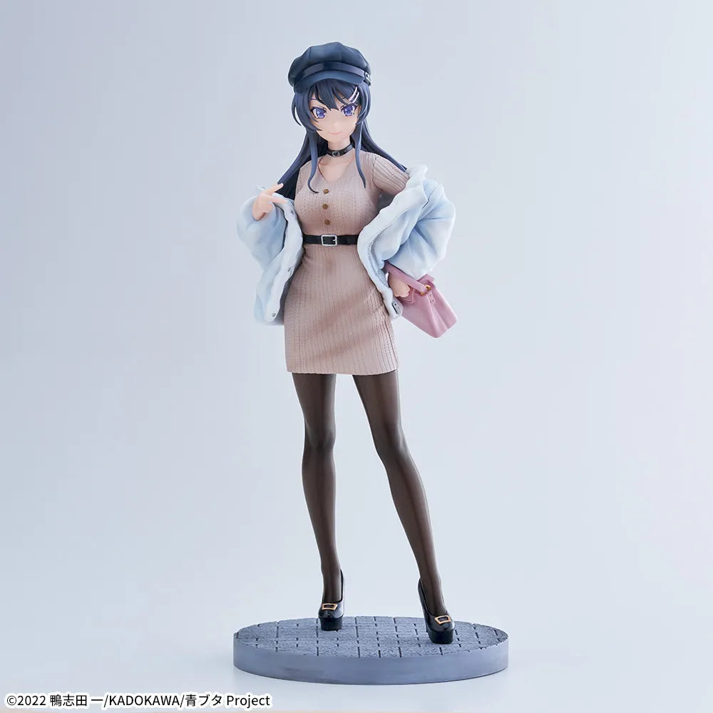Sega Prize Rascal Does Not Dream of Bunny Girl Senpai Mai Sakurajima Casual Clothes Ver. Luminasta Figure alternate product photo 5