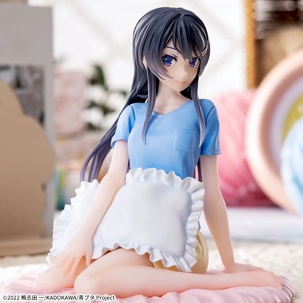 Sega Prize Rascal Does Not Dream of Bunny Girl Senpai Mai Sakurajima Pajamas Ver. Luminasta Figure alternate product photo 2