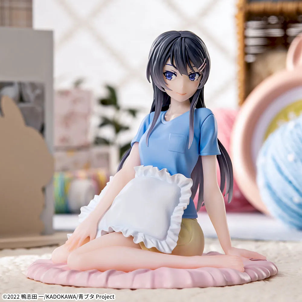 Sega Prize Rascal Does Not Dream of Bunny Girl Senpai Mai Sakurajima Pajamas Ver. Luminasta Figure alternate product photo 3