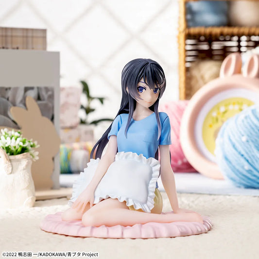 Sega Prize Rascal Does Not Dream of Bunny Girl Senpai Mai Sakurajima Pajamas Ver. Luminasta Figure main product photo