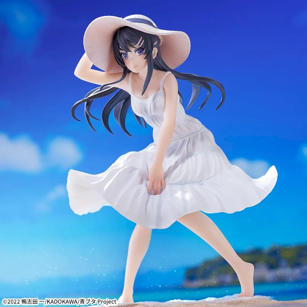 Sega Prize Rascal Does Not Dream of Bunny Girl Senpai Mai Sakurajima Summer Dress Ver. Luminasta Figure alternate product photo 3
