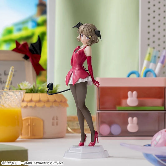Sega Prize Rascal Does Not Dream of Bunny Girl Senpai Tomoe Koga Desktop x Decorate Collections Figure main product photo