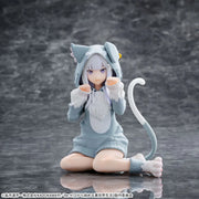 Sega Prize Re:ZERO -Starting Life in Another World- Emilia Fluffy Puck Ver. Yumemirize Figure alternate product photo 6
