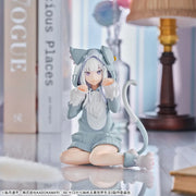 Sega Prize Re:ZERO -Starting Life in Another World- Emilia Fluffy Puck Ver. Yumemirize Figure main product photo
