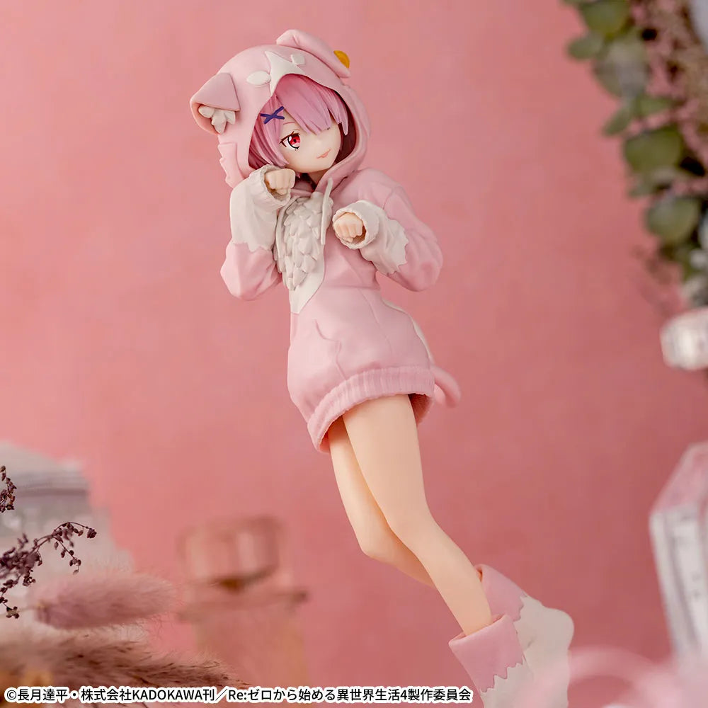 Sega Prize Re:ZERO -Starting Life in Another World- Ram Fluffy Puck Ver. XStellar Figure alternate product photo 2
