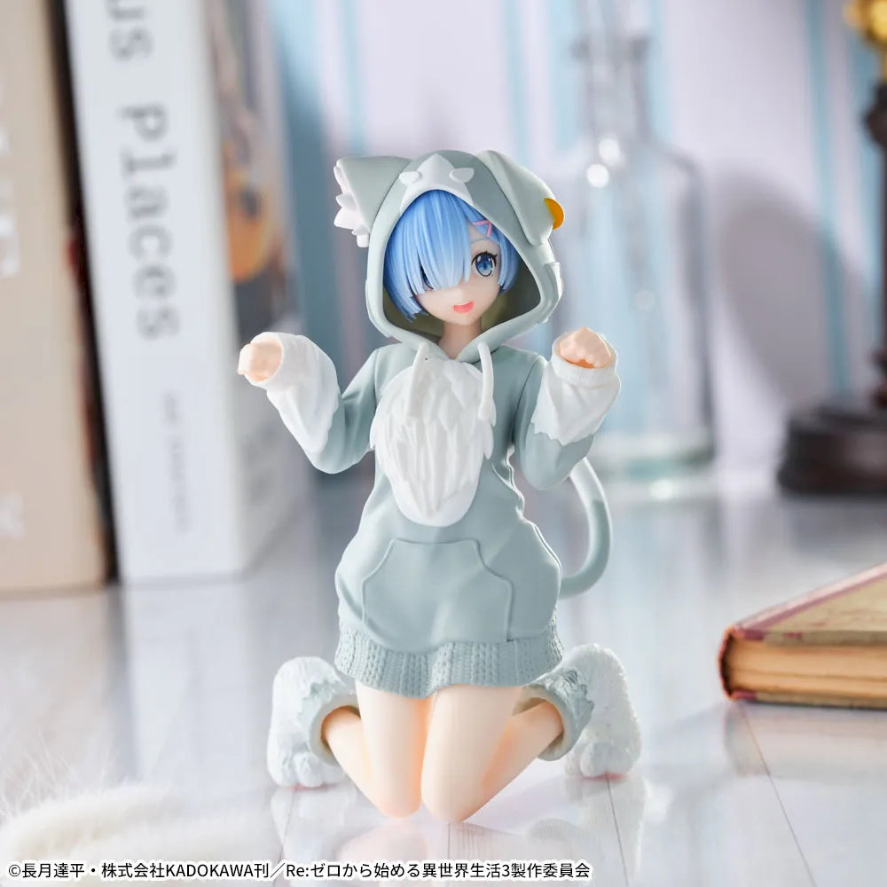 Sega Prize Re:ZERO -Starting Life in Another World- Rem Fluffy Puck Ver. Yumemirize Figure alternate product photo 2