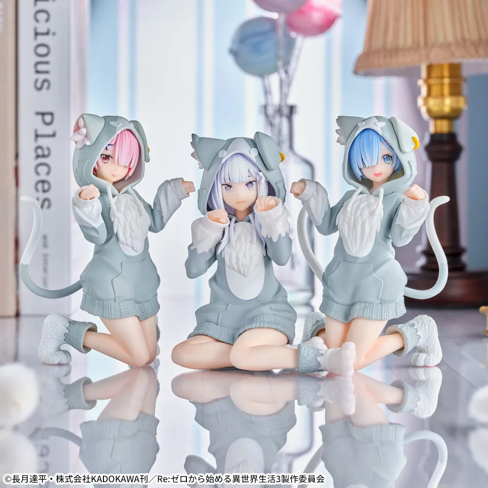 Sega Prize Re:ZERO -Starting Life in Another World- Rem Fluffy Puck Ver. Yumemirize Figure alternate product photo 5