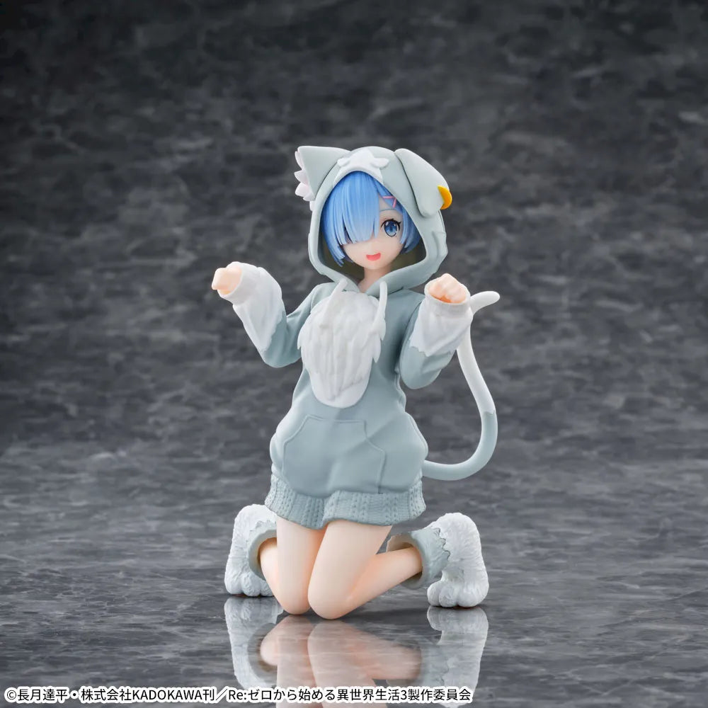 Sega Prize Re:ZERO -Starting Life in Another World- Rem Fluffy Puck Ver. Yumemirize Figure alternate product photo 6