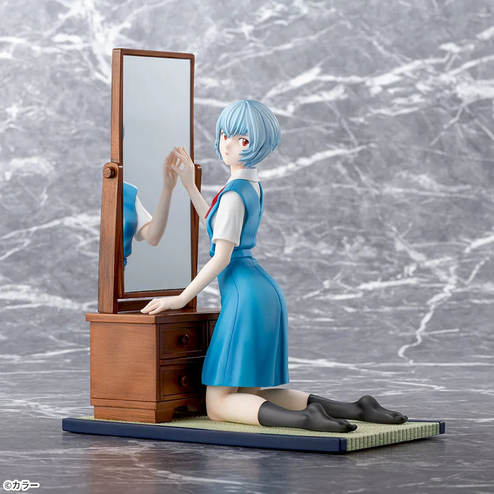 Sega Prize Rebuild of Evangelion Ayanami Rei Tentative Name Ver. FIGURIZM Alpha Figure alternate product photo 5