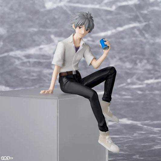 Sega Prize Rebuild of Evangelion Kaworu Nagisa Chokonose Premium Figure main product photo