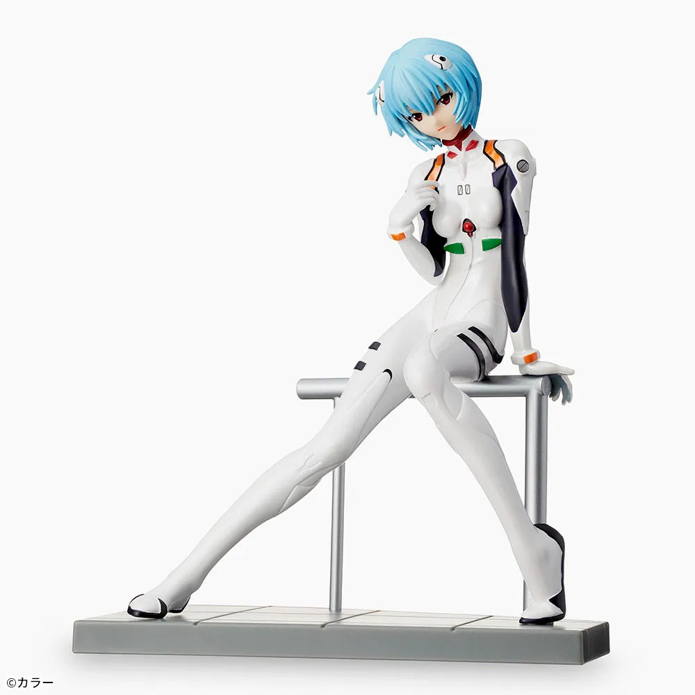 Sega Prize Rebuild of Evangelion Rei Ayanami Limited Premium Figure main product photo
