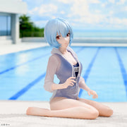Sega Prize Rebuild of Evangelion Rei Ayanami School Swimsuit Ver. Yumemirize Figure main product photo