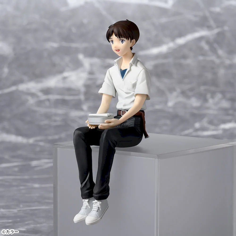 Sega Prize Rebuild of Evangelion Shinji Ikari School Uniform Ver. Chokonose Premium Figure alternate product photo 2