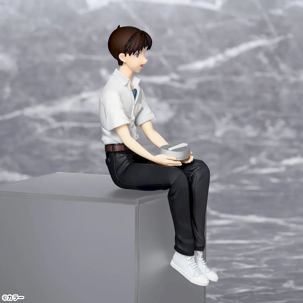 Sega Prize Rebuild of Evangelion Shinji Ikari School Uniform Ver. Chokonose Premium Figure alternate product photo 4