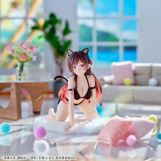 Sega Prize Rent-A-Girlfriend Chizuru Mizuhara Cat-Ear Swimsuit Ver. Yumemirize Figure main product photo
