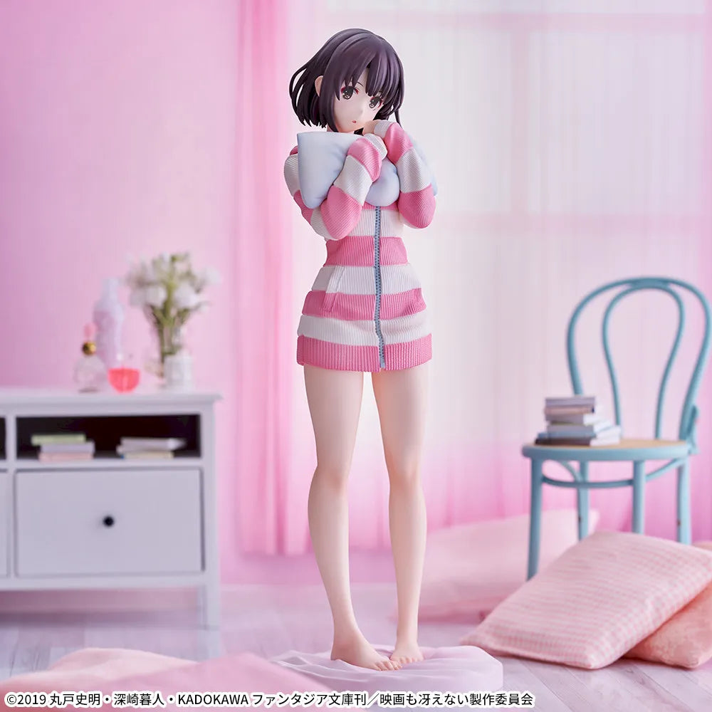 Sega Prize Saekano: How to Raise a Boring Girlfriend Fine Megumi Kato Pajama Ver. Luminasta Figure alternate product photo 4