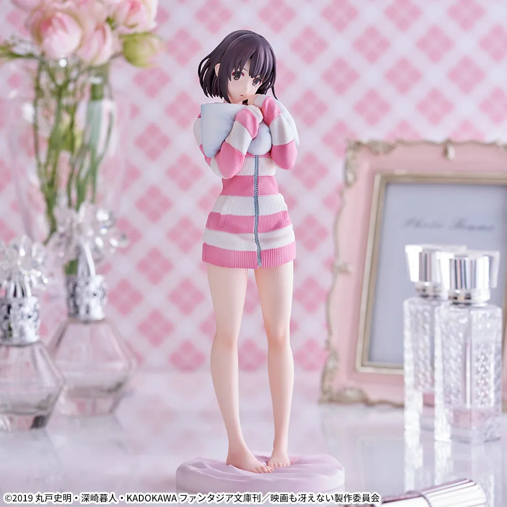 Sega Prize Saekano: How to Raise a Boring Girlfriend Fine Megumi Kato Pajama Ver. Luminasta Figure main product photo