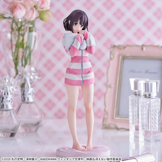 Sega Prize Saekano: How to Raise a Boring Girlfriend Fine Megumi Kato Pajama Ver. Luminasta Figure main product photo
