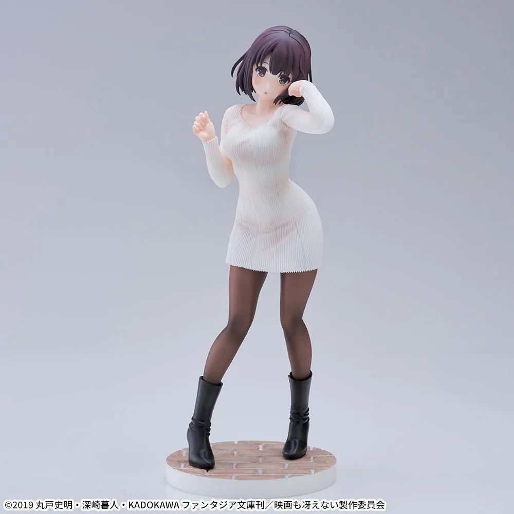 Sega Prize Saekano: How to Raise a Boring Girlfriend Fine Megumi Kato Sweater Ver. Luminasta Figure alternate product photo 6
