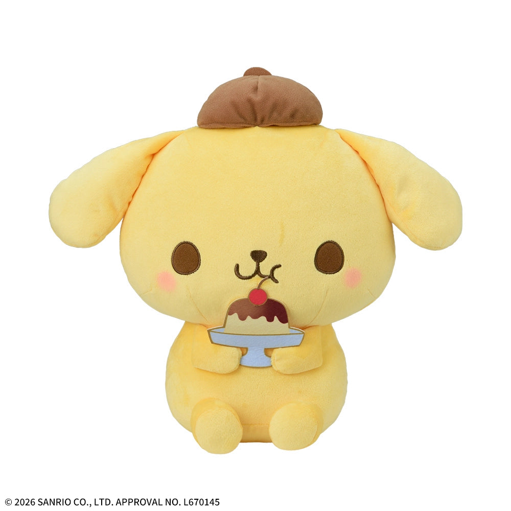 Sega Prize Sanrio Characters Pompompurin Sweet Snack Friends Large Plush main product photo