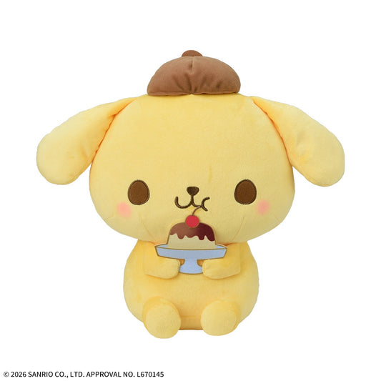 Sega Prize Sanrio Characters Pompompurin Sweet Snack Friends Large Plush main product photo