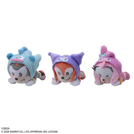 Sega Prize Sonic & Friends x Sanrio Characters Nesoberi Mini Vol. 2 Plush main product photo