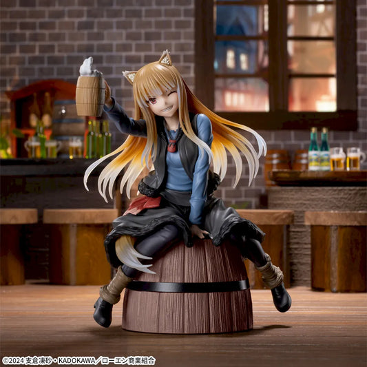 Sega Prize Spice and Wolf: Merchant Meets the Wise Wolf Holo Toasting Ver. Luminasta Figure main product photo