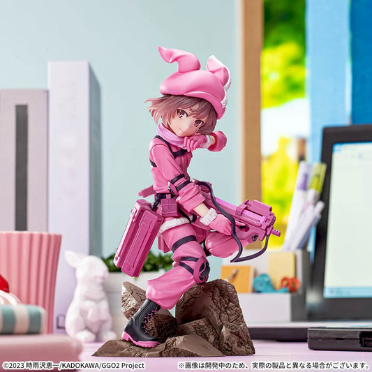 Sega Prize Sword Art Online Alternative: Gun Gale Online II LLENN Luminasta Figure main product photo