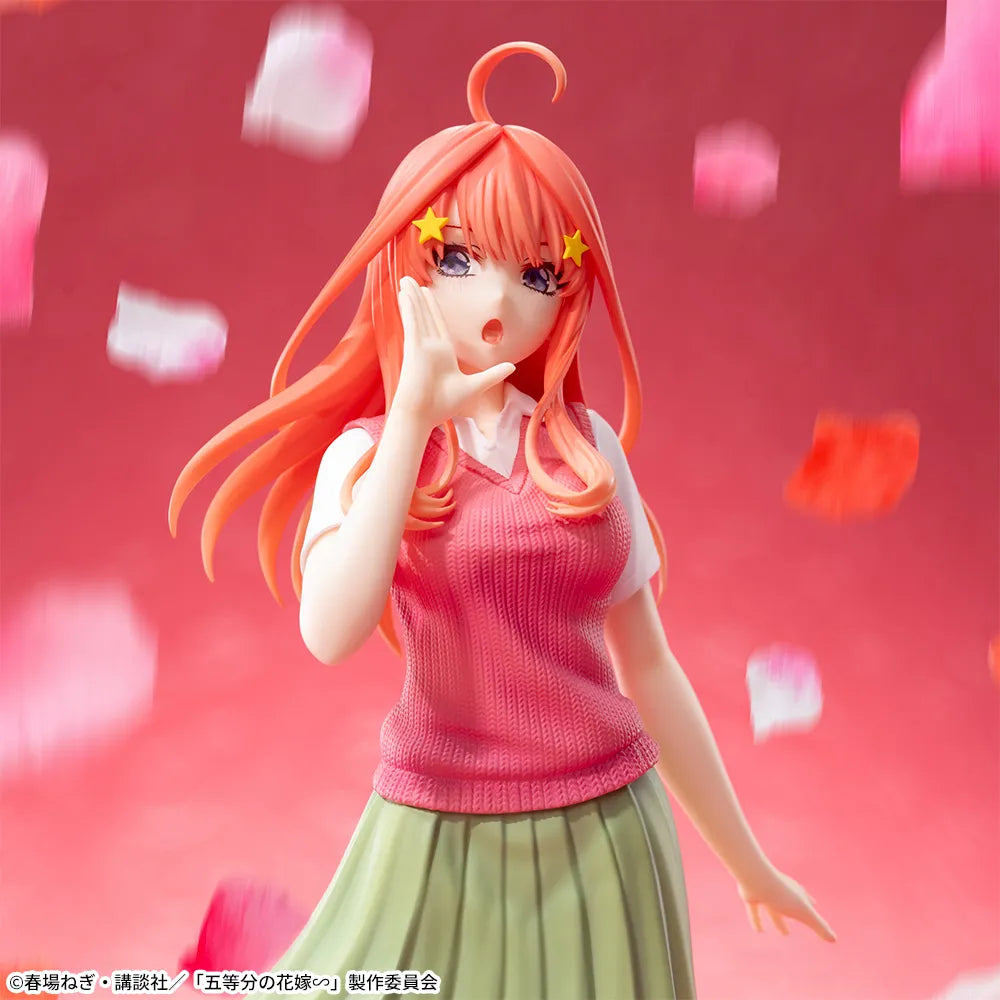 Sega Prize The Quintessential Quintuplets Itsuki Nakano Luminasta Figure alternate product photo 2