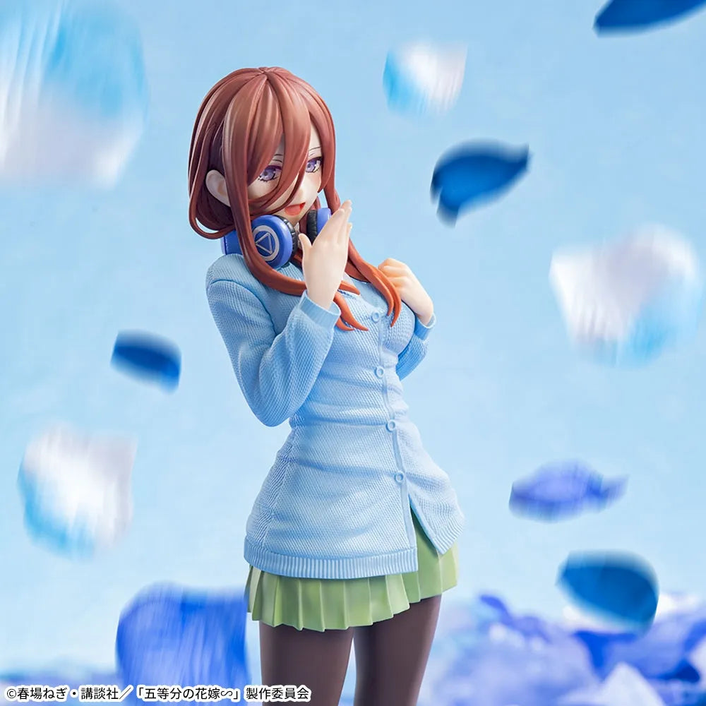 Sega Prize The Quintessential Quintuplets Miku Nakano Luminasta Figure alternate product photo 5