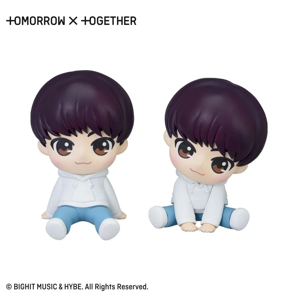 Sega Prize TOMORROW X TOGETHER SOOBIN CROWN Chokonose Mini Figure main product photo