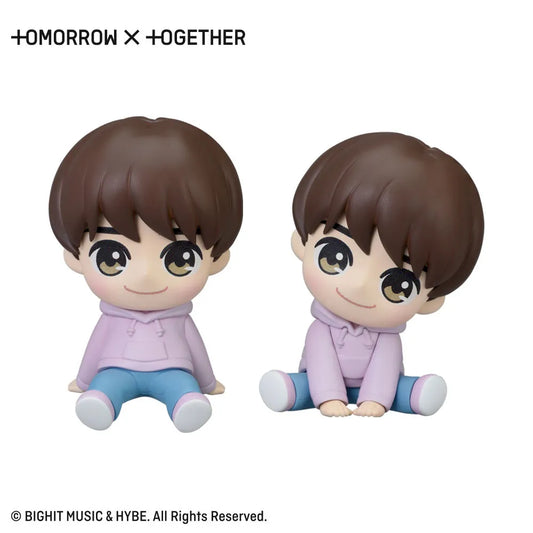 Sega Prize TOMORROW X TOGETHER TAEHYUN CROWN Chokonose Mini Figure main product photo