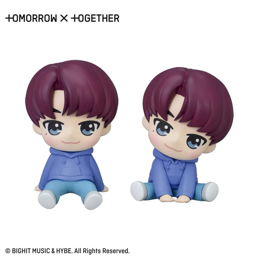Sega Prize TOMORROW X TOGETHER YEONJUN CROWN Chokonose Mini Figure main product photo
