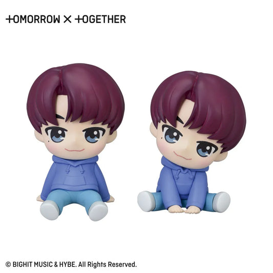 Sega Prize TOMORROW X TOGETHER YEONJUN CROWN Chokonose Mini Figure main product photo
