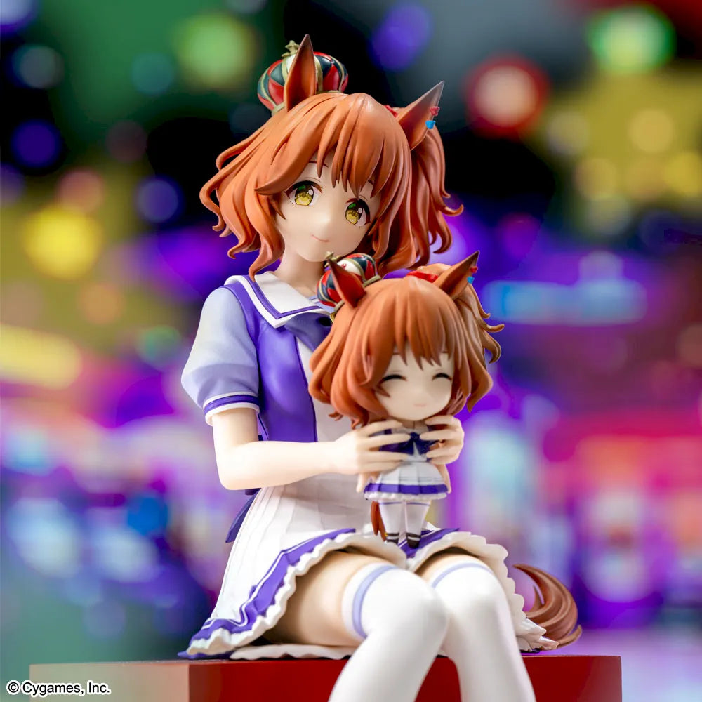 Sega Prize Uma Musume: Pretty Derby Aston Machan Sitting Ver. XStellar Figure alternate product photo 3
