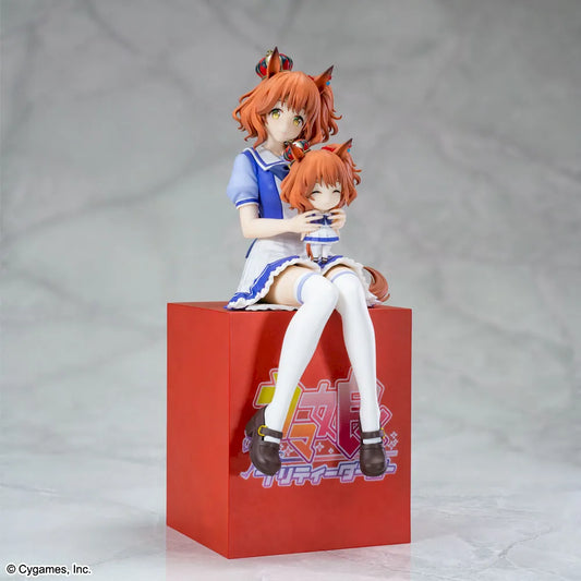 Sega Prize Uma Musume: Pretty Derby Aston Machan Sitting Ver. XStellar Figure main product photo