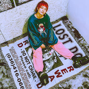Serial Experiments Lain x KUDAN Bear Lain Revolution Knit Sweater in Dark Teal - official product photo 7