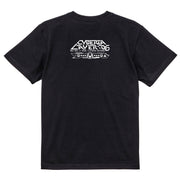 Serial Experiments Lain x messa Cyberia Layer:06 Subliminal Aurora T-Shirt in Black - official product photo 2