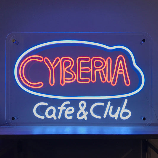 Serial Experiments Lain x messa CYBERIA LED Neon Sign - official product photo 1