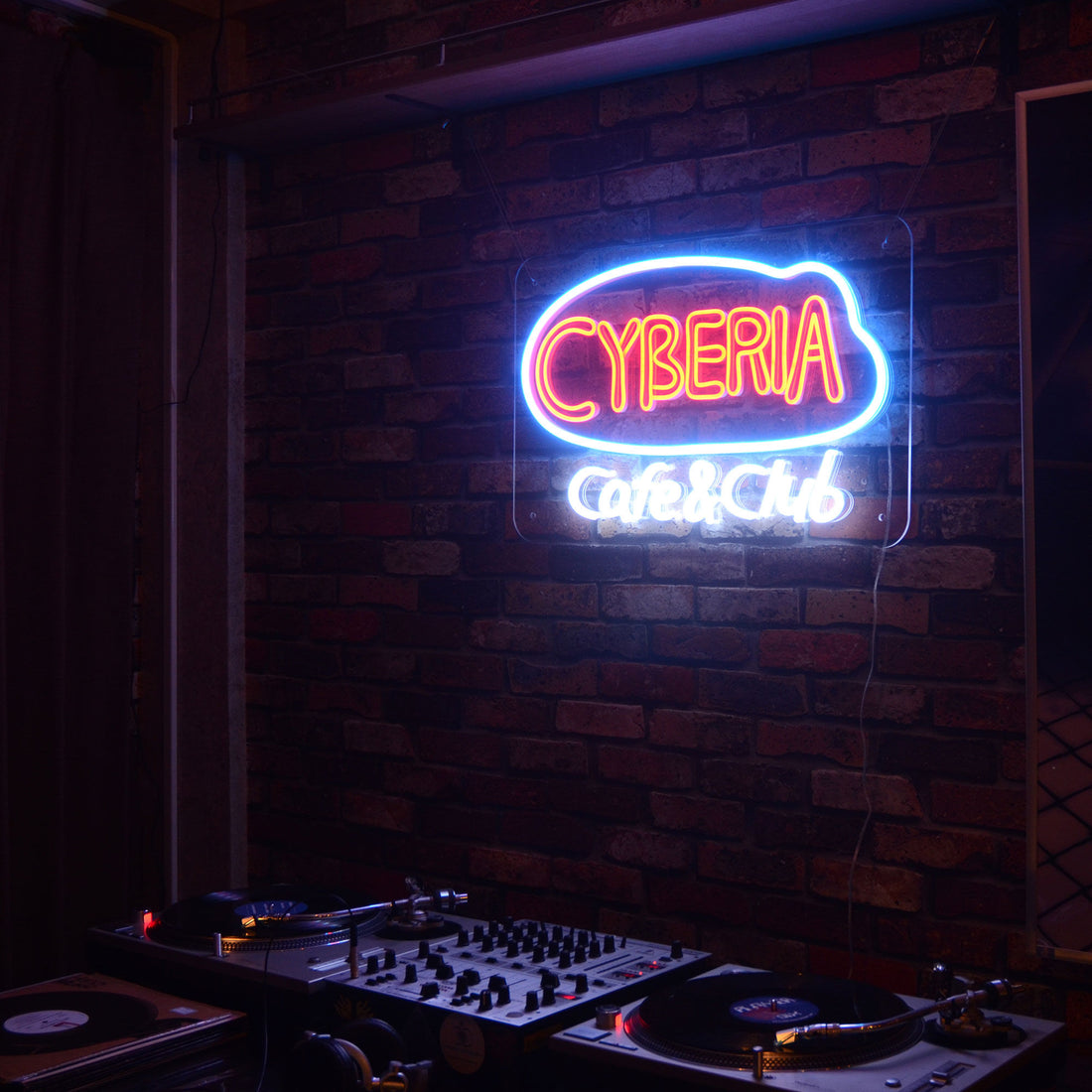 Serial Experiments Lain x messa CYBERIA LED Neon Sign - official product photo 5