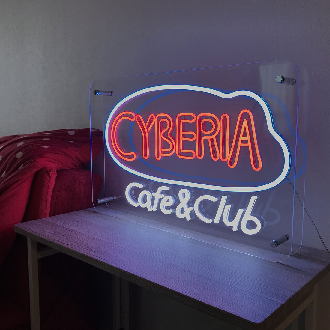 Serial Experiments Lain x messa CYBERIA LED Neon Sign - official product photo 11