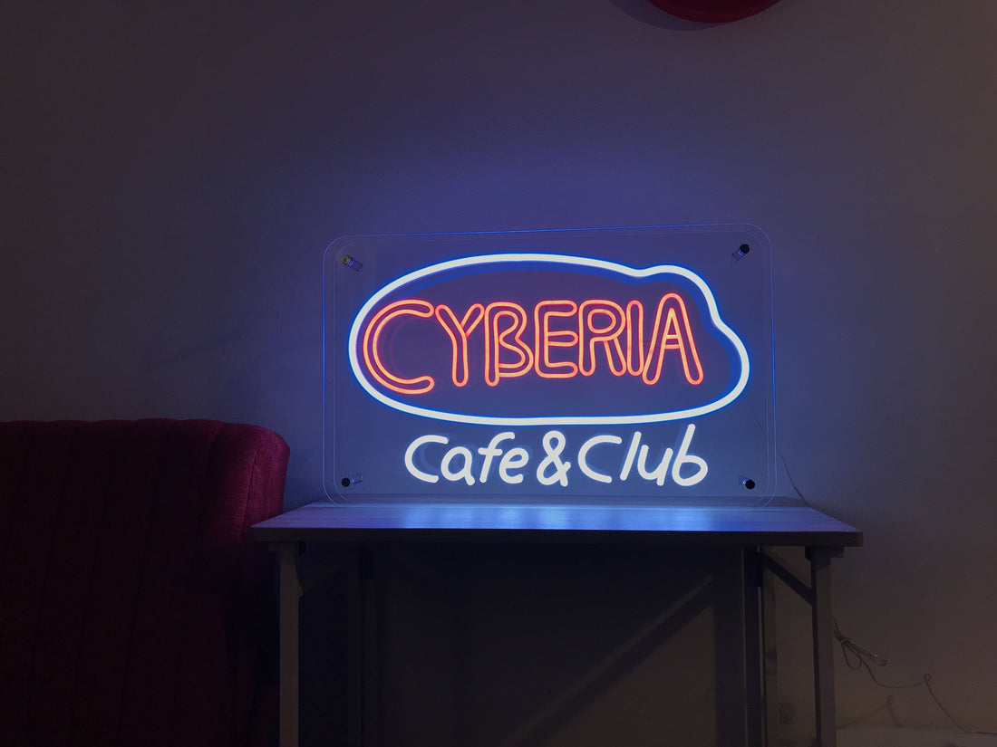 Serial Experiments Lain x messa CYBERIA LED Neon Sign - official product photo 12