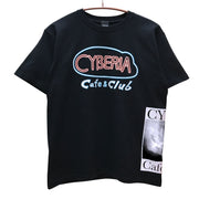 Serial Experiments Lain x messa CYBERIA NEON T-Shirt in Black - official product photo 1